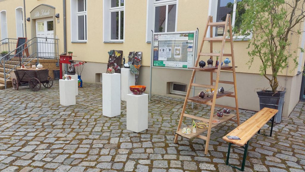 Keramikatelier bei den Offenen Ateliers Brandenburg 2024