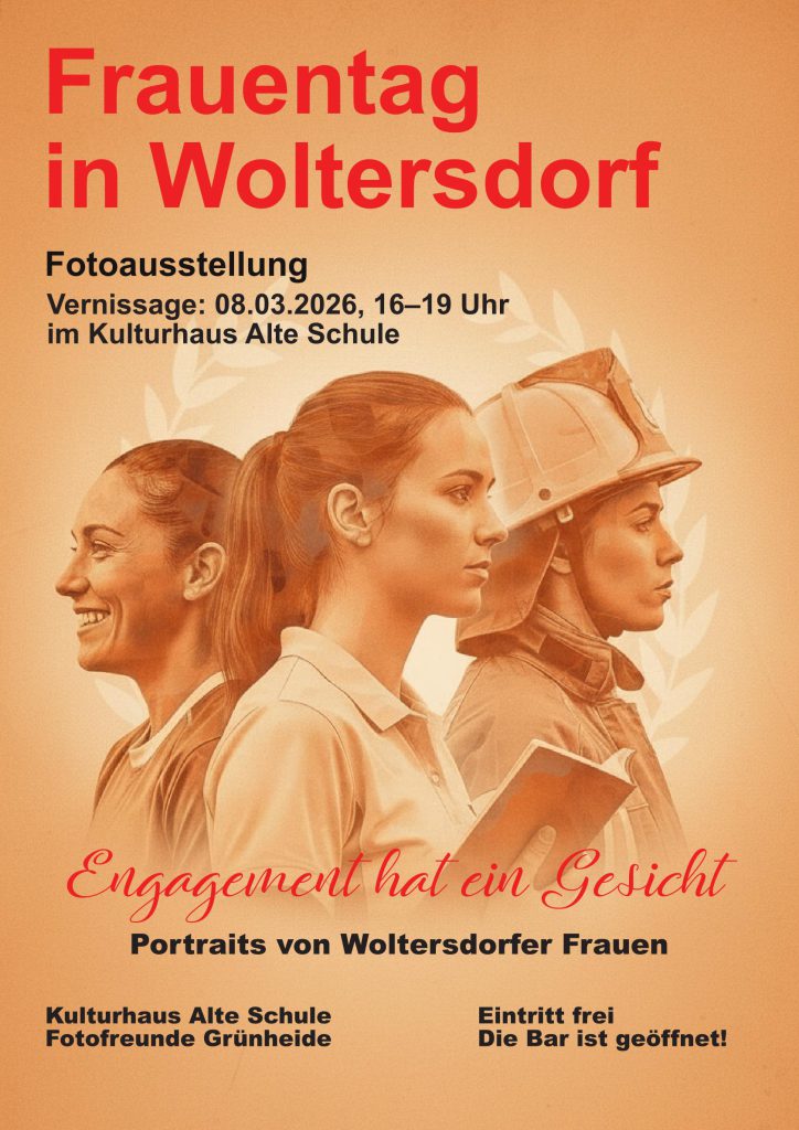 Frauen in Woltersdorf - Ausstellung zum Frauentag 2026