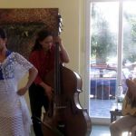 Flamenco-Gruppe zur Ausstellungseröffnung am 1. September Flamenco-Gruppe zur Ausstellungseröffnung am 1. September