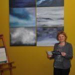 Am 9. November wurde die Ausstellung "Reflexion" mit Werken der Künstlerin Ute Ihle eröffnet Am 9. November wurde die Ausstellung "Reflexion" mit Werken der Künstlerin Ute Ihle eröffnet