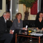 Das Künstlergespräch mit Ute Ihle und Vereinsvorsitzender Katrin Fleischer führte Dr. Mischka Damaschke Das Künstlergespräch mit Ute Ihle und Vereinsvorsitzender Katrin Fleischer führte Dr. Mischka Damaschke