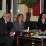 Das Künstlergespräch mit Ute Ihle und Vereinsvorsitzender Katrin Fleischer führte Dr. Mischka Damaschke Das Künstlergespräch mit Ute Ihle und Vereinsvorsitzender Katrin Fleischer führte Dr. Mischka Damaschke