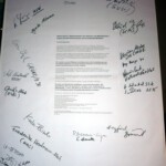 Unterschriften der Gründungsmitglieder Unterschriften der Gründungsmitglieder