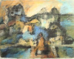 Johanna Görke - Alter Ort am Fluss